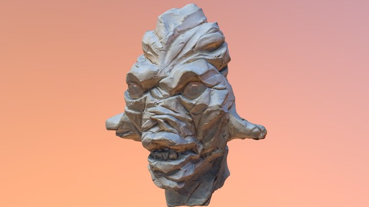White Zombie 3D Model