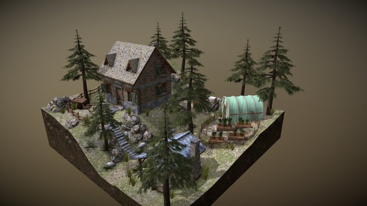 1GD21_TobbackMichelle_Diorama 3D Model