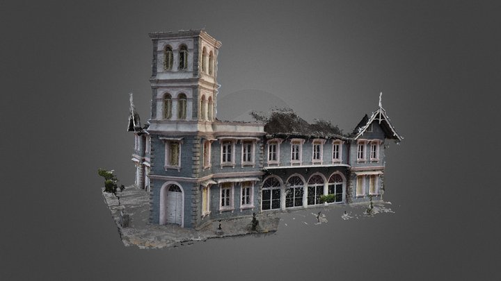 Old Fire Station, Port of Spain 3D Model