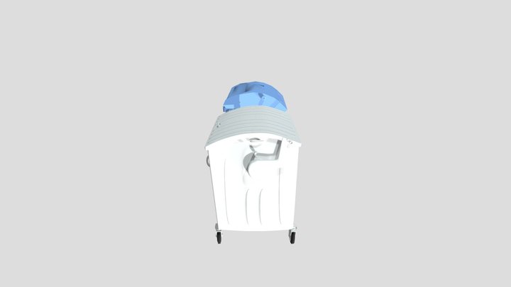 Garbage Bins 3D Model