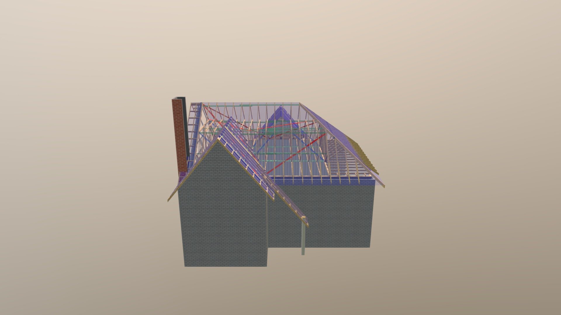 P10901E, Plots 4 & 7 roof layout