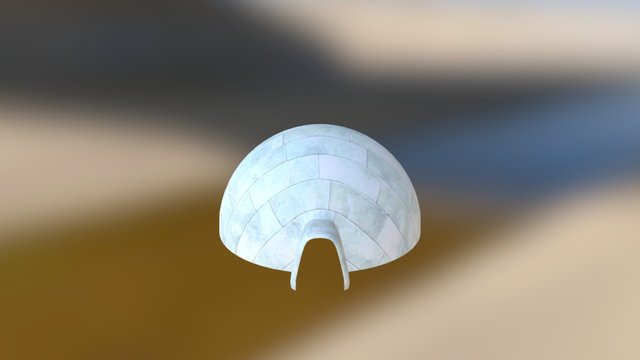 Igloo 3D Model