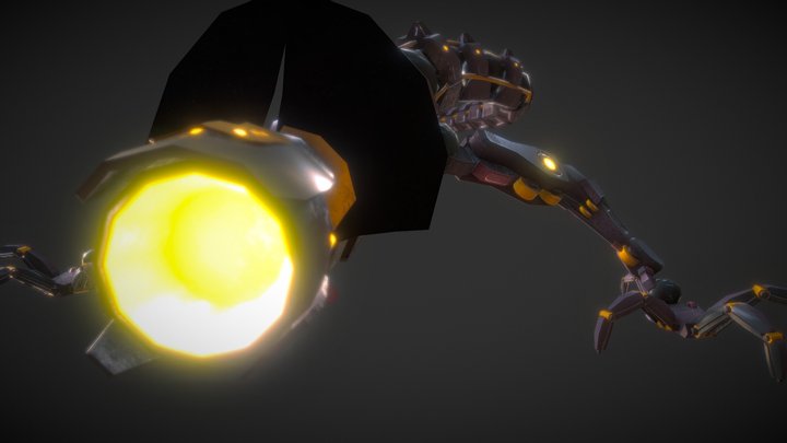 Companion Robot 3D Model