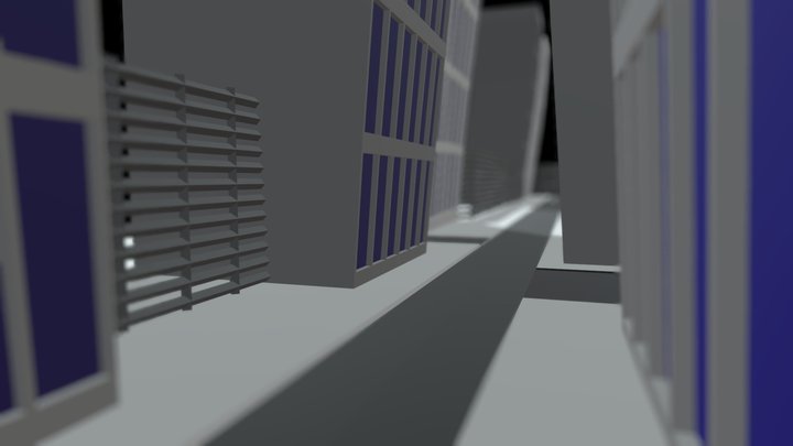 Final Street 3D Model