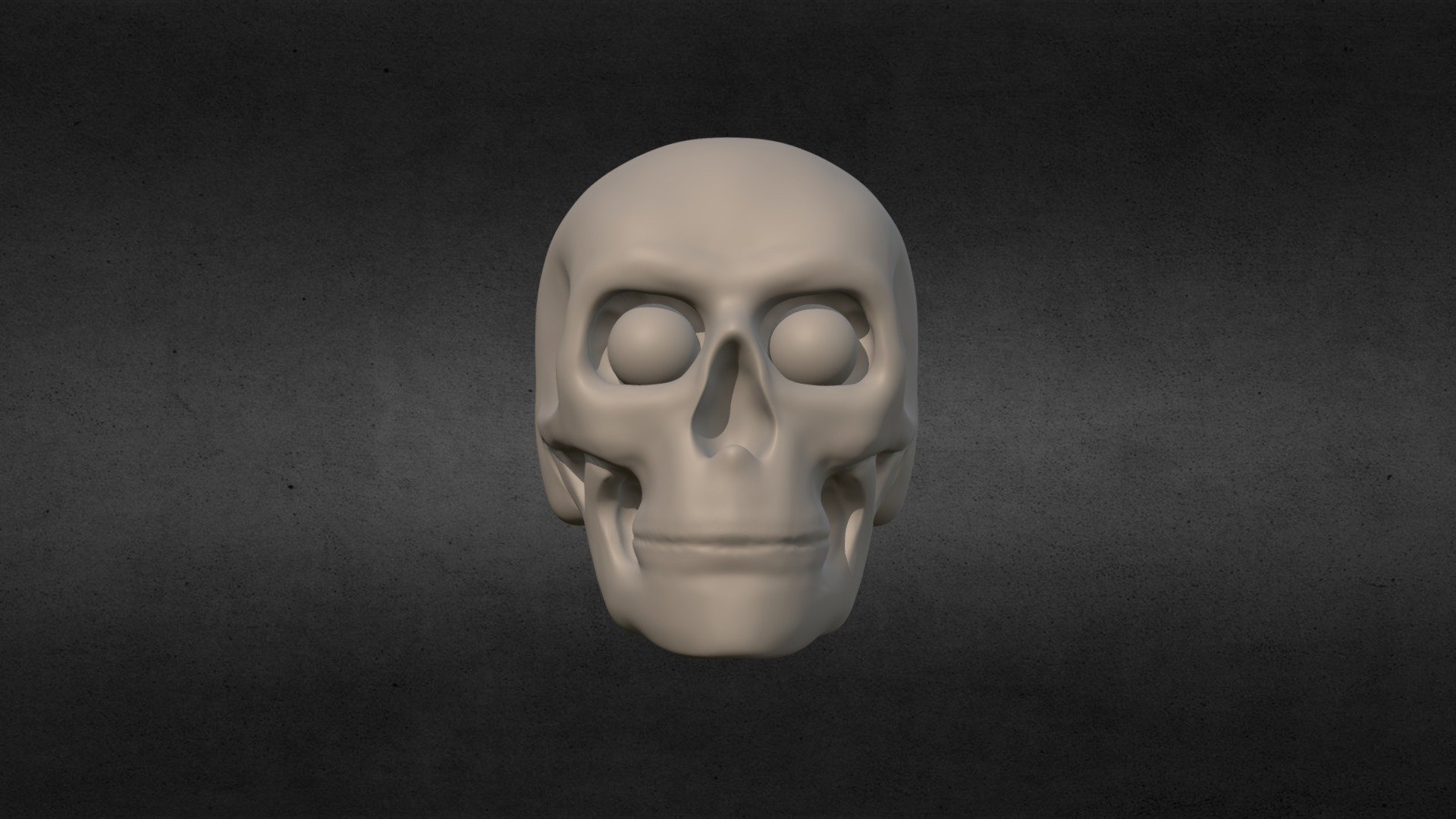 Skull study - 3D model by Olga (@olga_ya) [79874bc] - Sketchfab