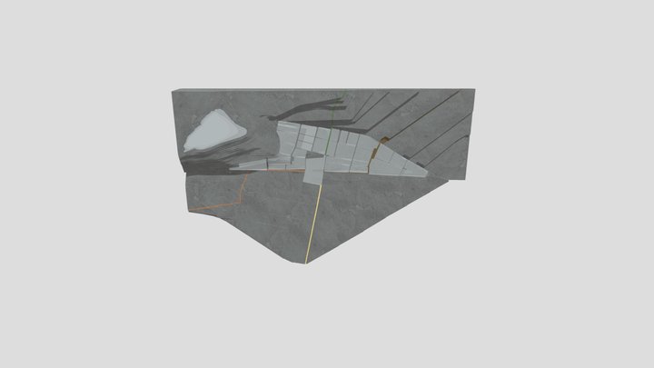 Trama Urbana Inca 3D Model