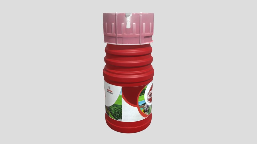 Garden Master bottle close-up