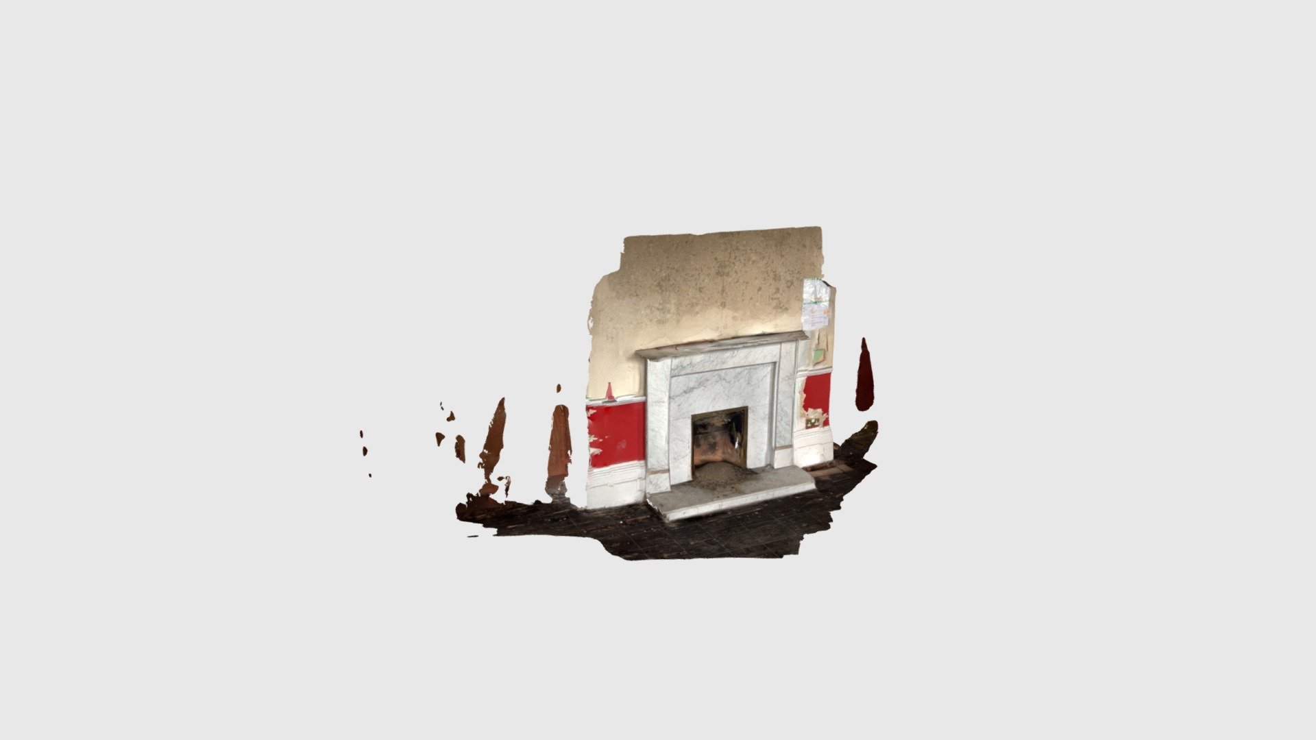 St Lucia fireplace