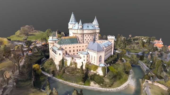 Bojnický zámok 3D Model