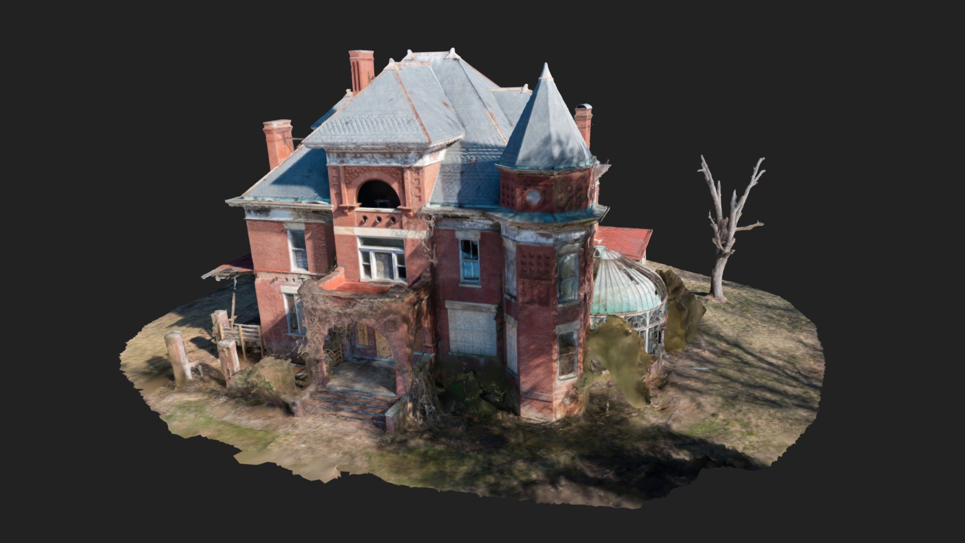 Dunnington Mansion (20230218) 3D model by burruss.farmscapes