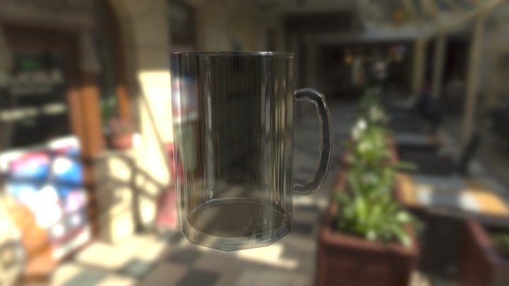 Beer Stein 3D Model