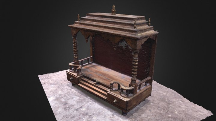 mandir 3D Model