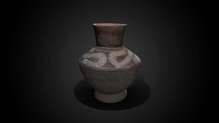 Thai Jar, c. 1000 BCE – Gratis 3D-model STL