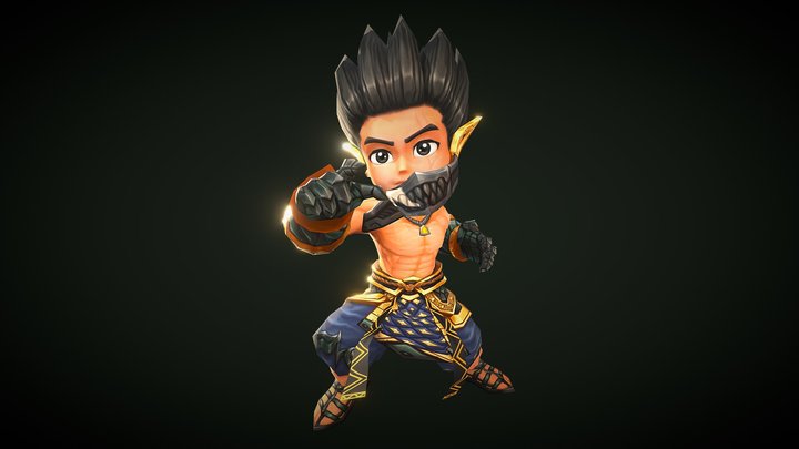 KhanomTom Kids 3D Model