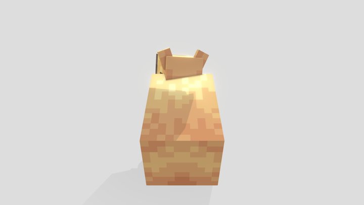 Toffy capybara 3D Model