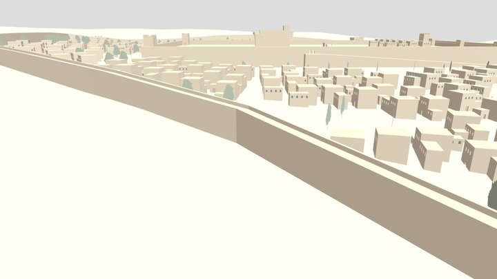 jerusalem town david 3D Model