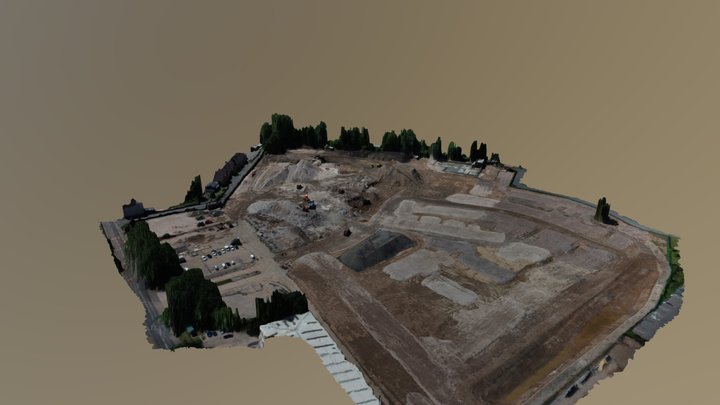 Site Reclamation Works 3D Model