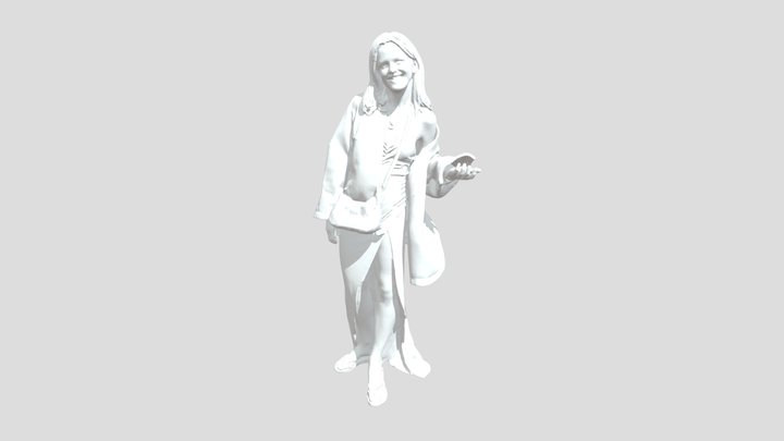 Seaside Stroll 3D Model