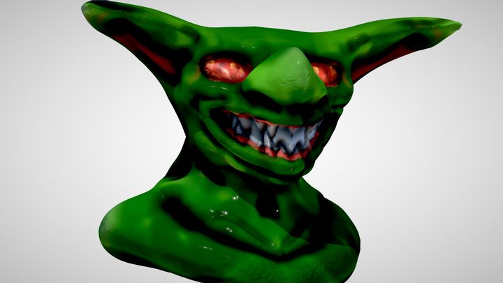 Hombre verde (._. ) 3D Model