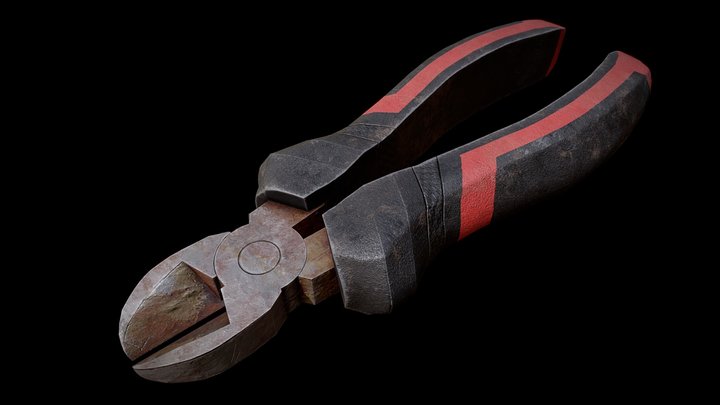 Plier 3D Model