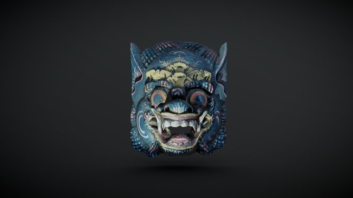 Deco_Head_01 Photoscanned – Free 3D Model STL