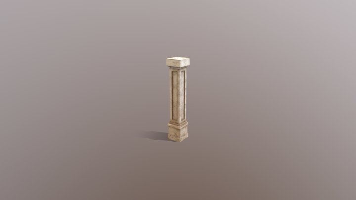 Classic Column 3D Model