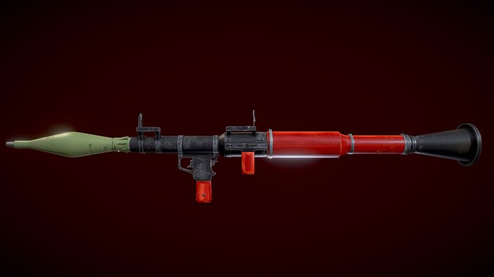 RPG - 7 3D Model