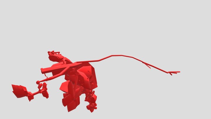 lafarques 241 chanseur 3D Model