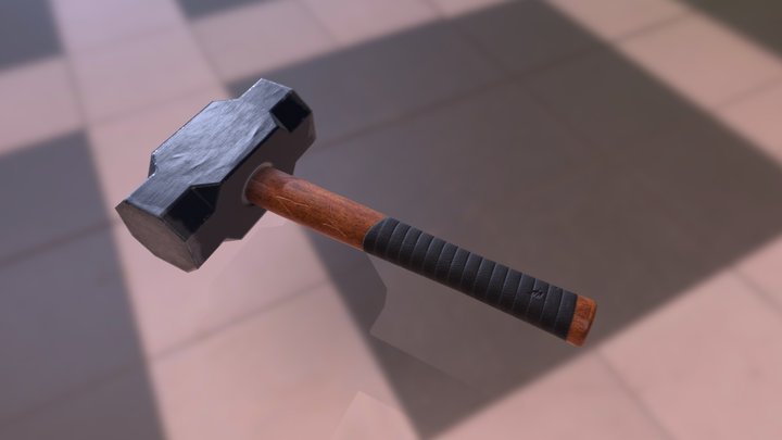 Sledge Hammer of Invasion 3D Model