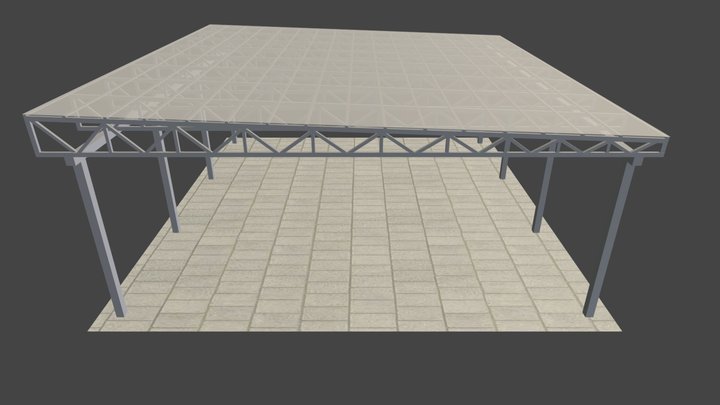 Лофт - Фермы 3D Model