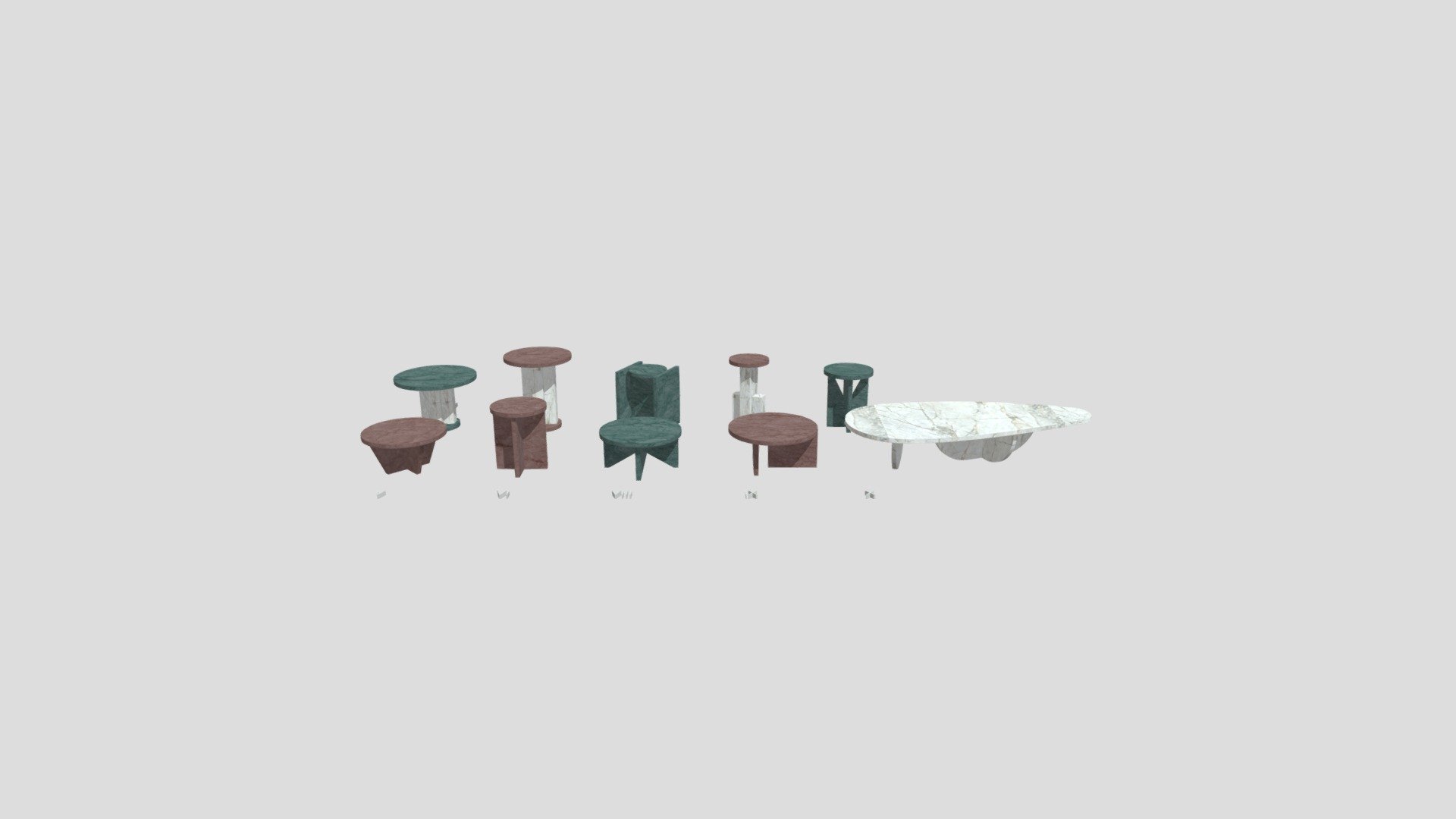 tables - 3D model by filifonka [79944e6] - Sketchfab