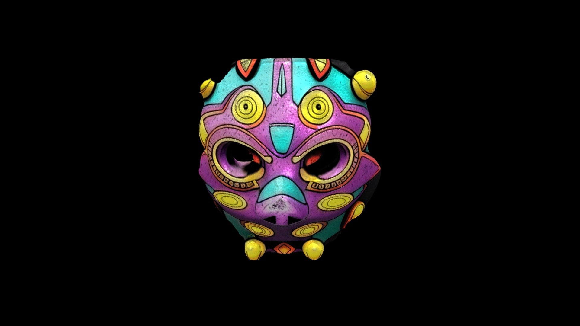 Happy Mask 620 Download Free 3d Model By Klrxyz 79945d8 Sketchfab