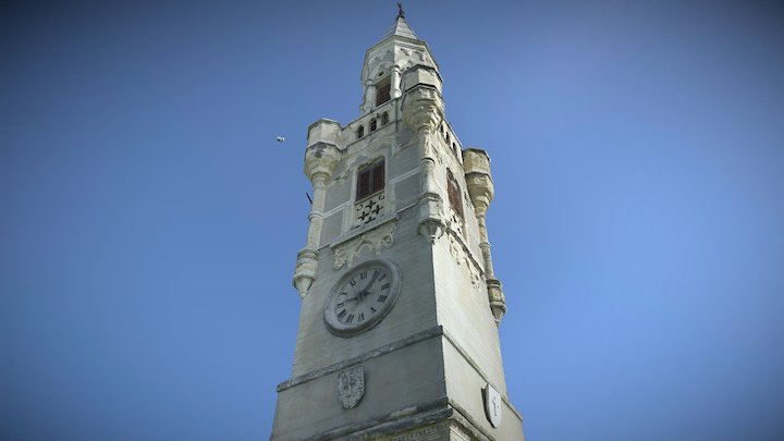 Villa Musella - Bell Tower 3D Model