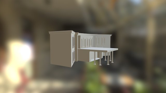 Building Entrance 3D Model