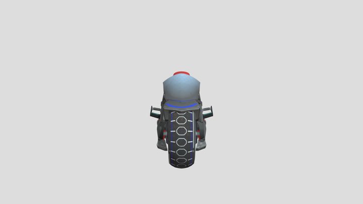 Cyberpunk-superbike 3D Model