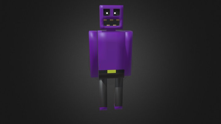 Purple Guy Stage 6 3D Model