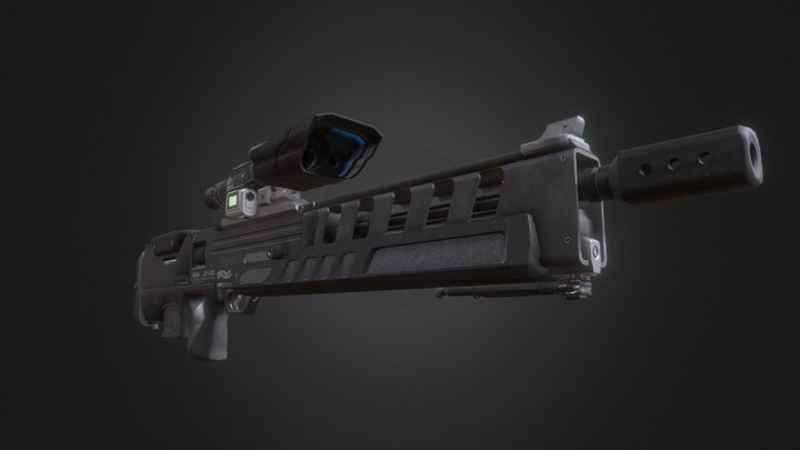 Walther WA2100 3D Model