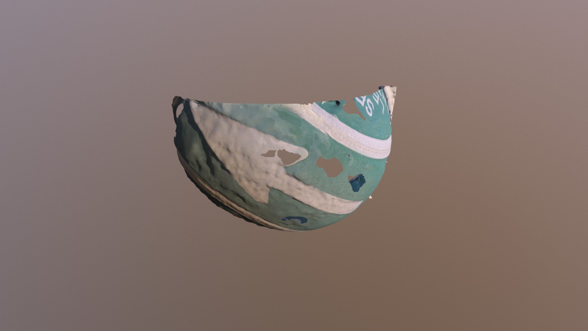 Helmet lower res photogrammetry