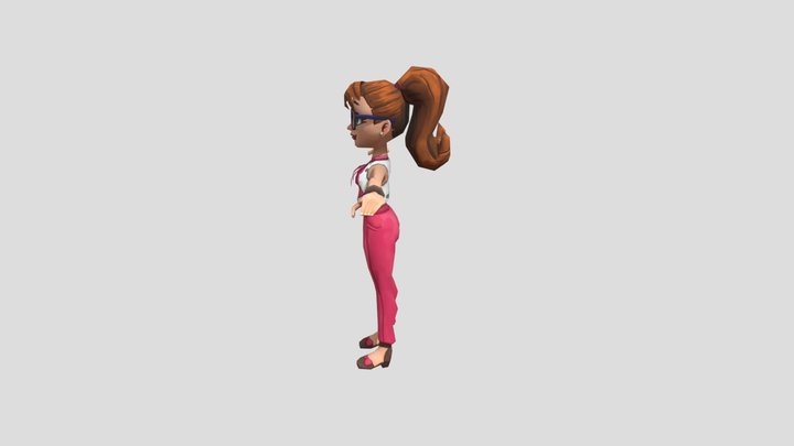Girl 3D Model