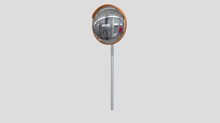 Convex Mirror(CC0) 3D Model
