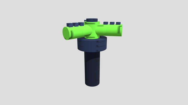 Godly Sprinkler (Grow A Garden Remake) 3D Model