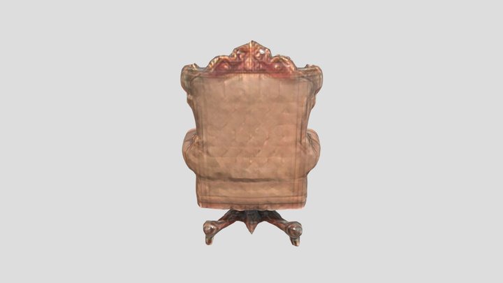 Royal office chair 3D Model