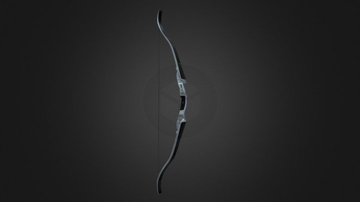Hunger Games Bow 3D Model