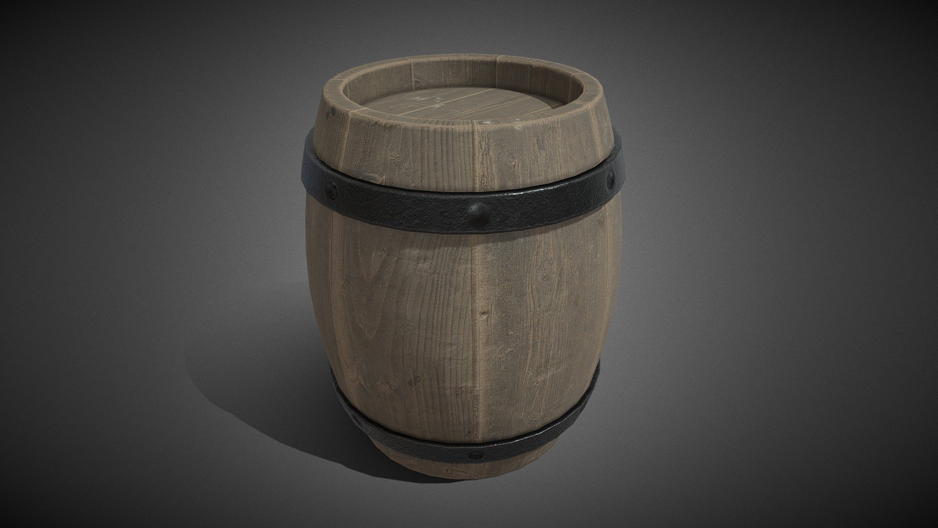 Wooden Barrel
