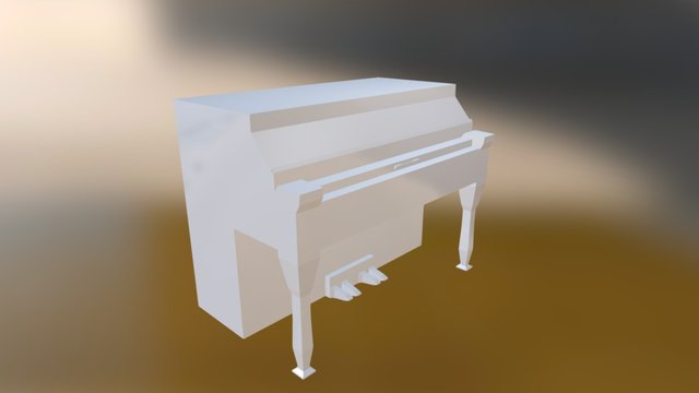 Piano 3D Model
