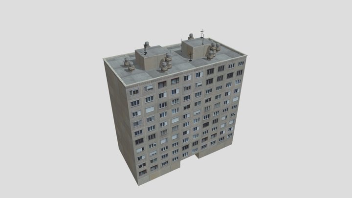 панелька 3D Model