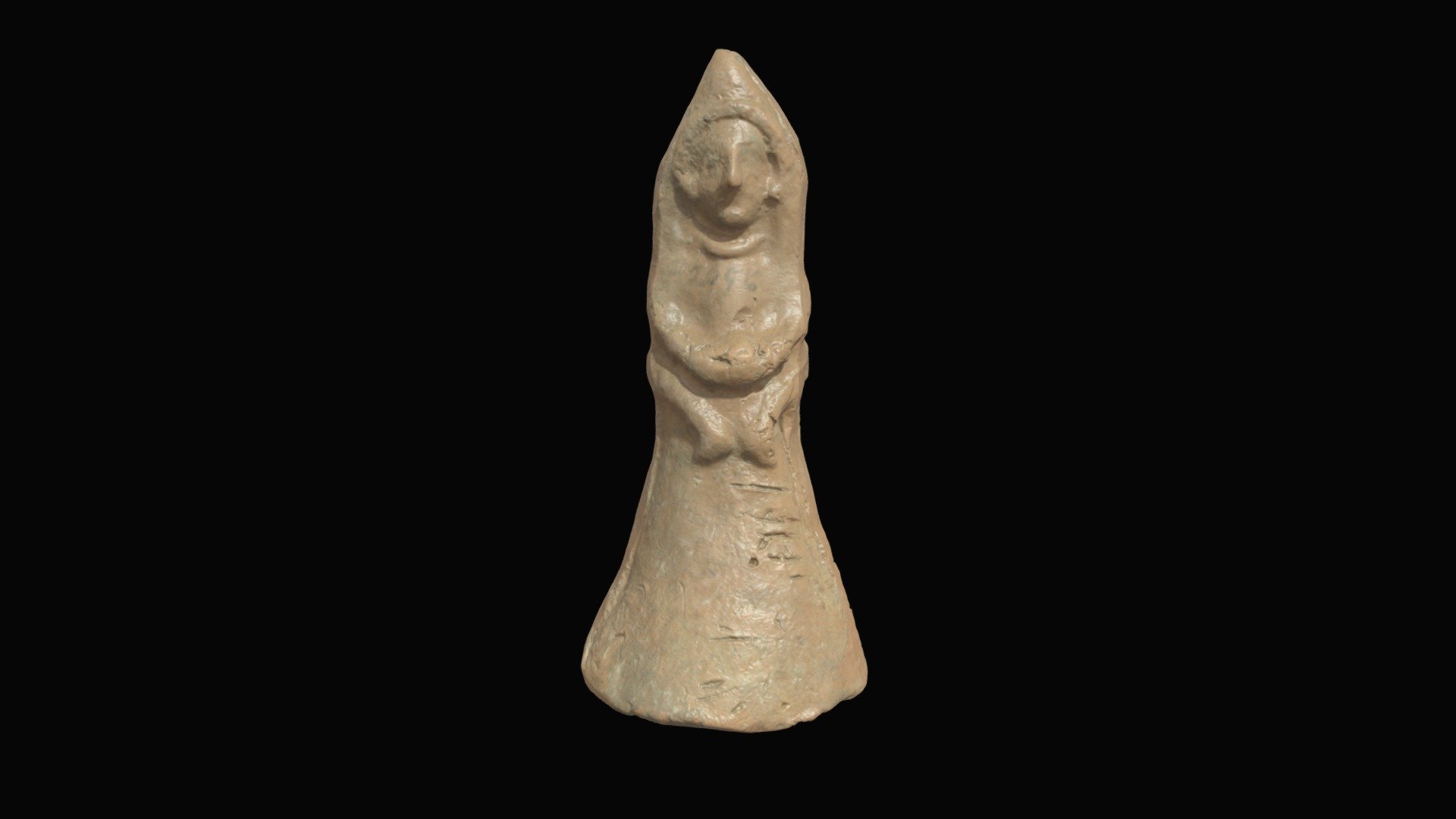 Cone Figurine — Sketchfab embed 3D viewer