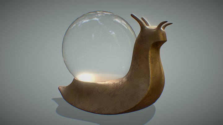 Snail Decorative 3D Model