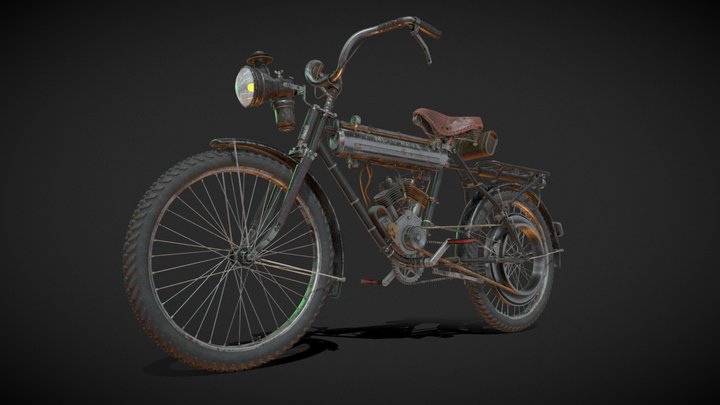 Moto-Reve 3D Model