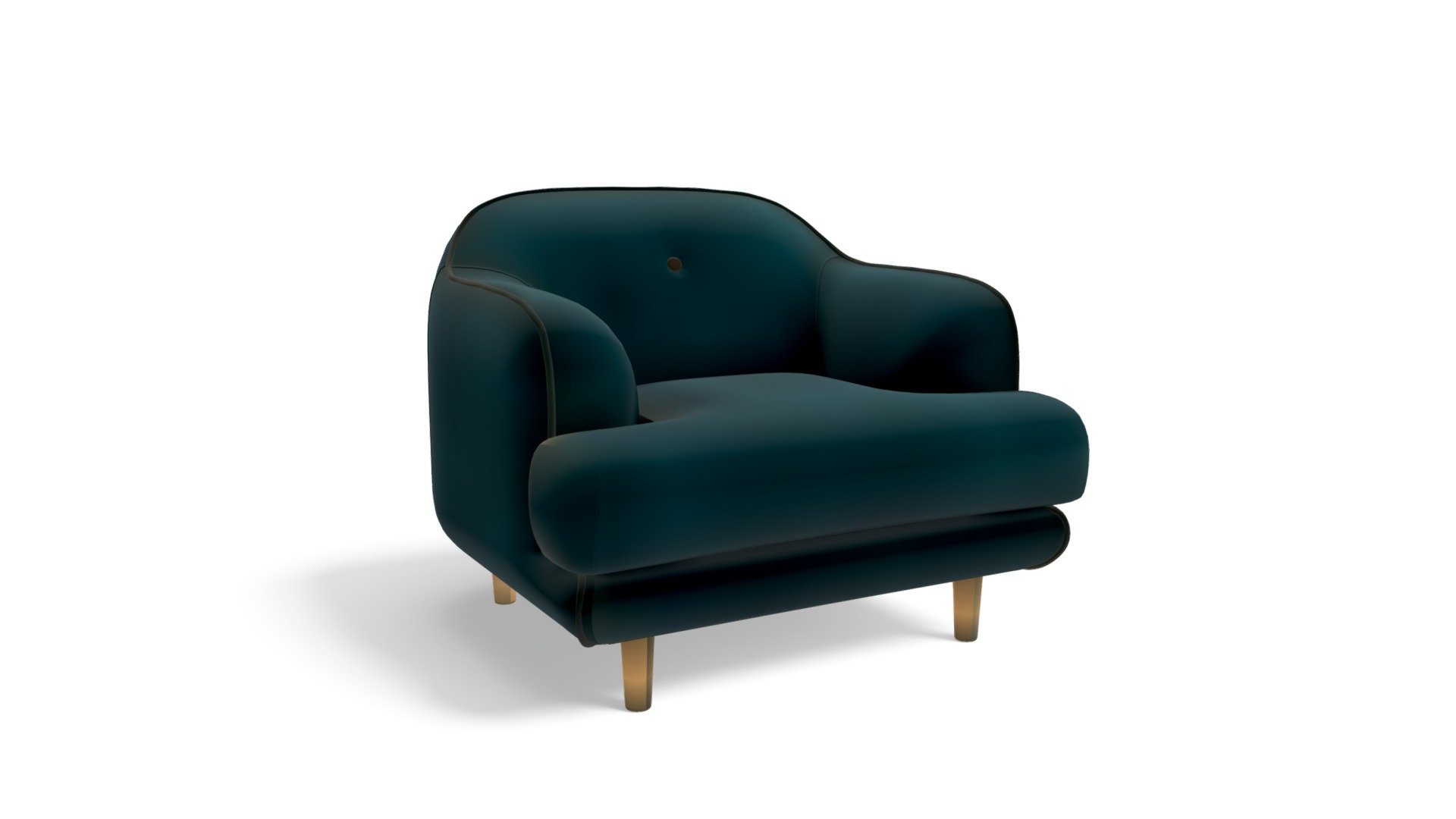 Gracie Armchair, Seafoam Blue Velvet